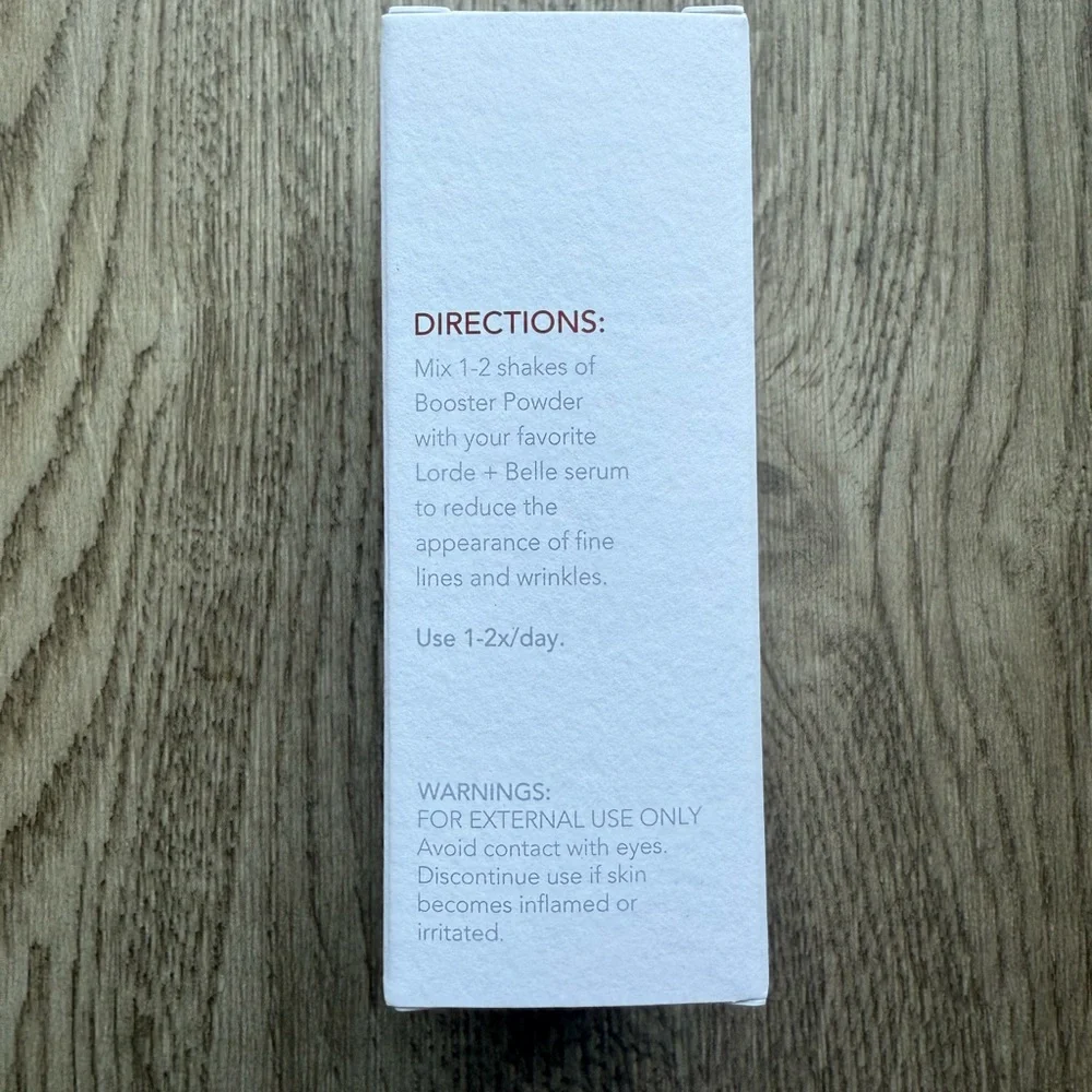 NIB- Lorde+Belle Wrinkle Reducing Booster